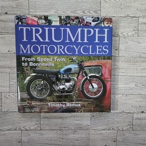 Triumph Motorcycles Book - Blue Cover
